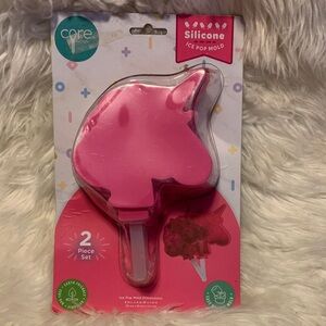 Pink Unicorn Silicone Ice Pop Mold